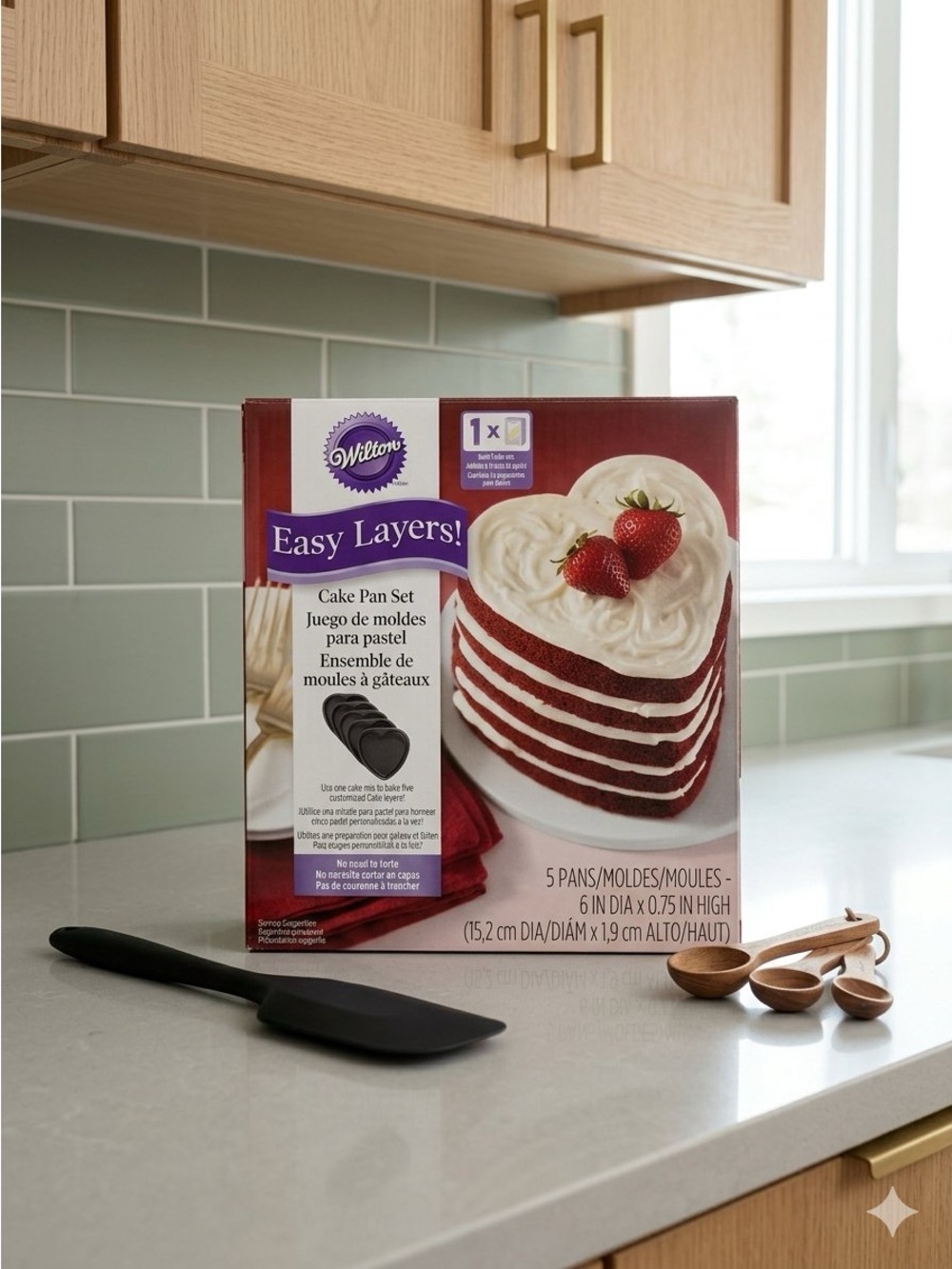 Wilton Easy Layers! 5 Cake Pan Set
